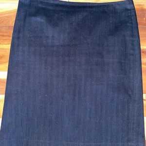 Tristian black woven skirt